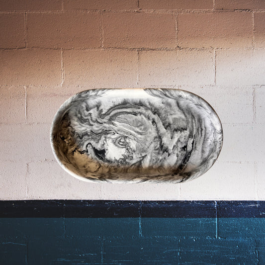 Marble Effect Jesmonite Tray