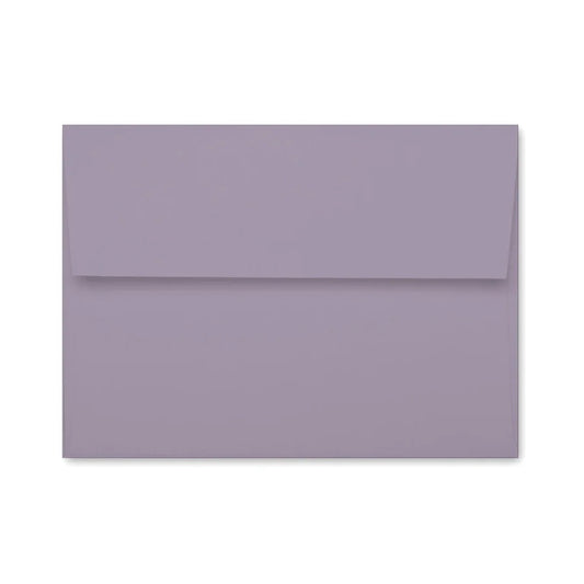 Lavender | Premium Button & String Envelope + Blank White Card