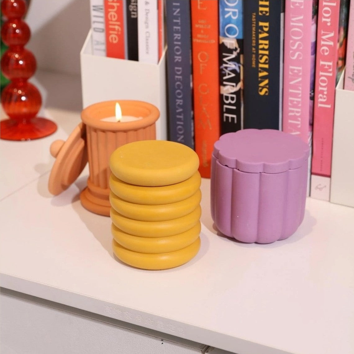 Hygges Exclusive Series sculptural candle