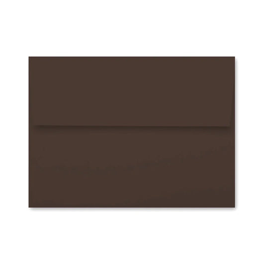 Bagdad Brown | Premium Button & String Envelope + Blank White Card
