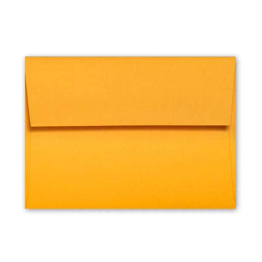 Citrine | Premium Button & String Envelope + Blank White Card