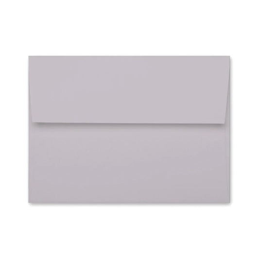 Cool Grey | Premium Button & String Envelope + Blank White Card