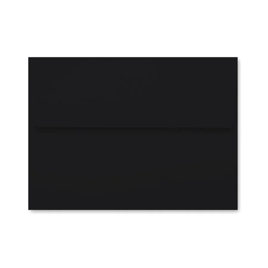 Ebony | Premium Button & String Envelope + Blank White Card