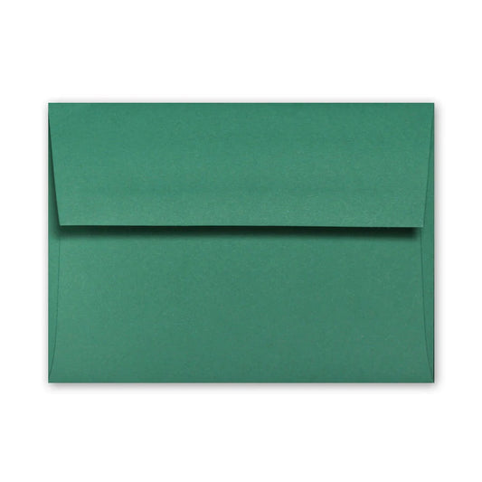Emerald | Premium Button & String Envelope + Blank White Card