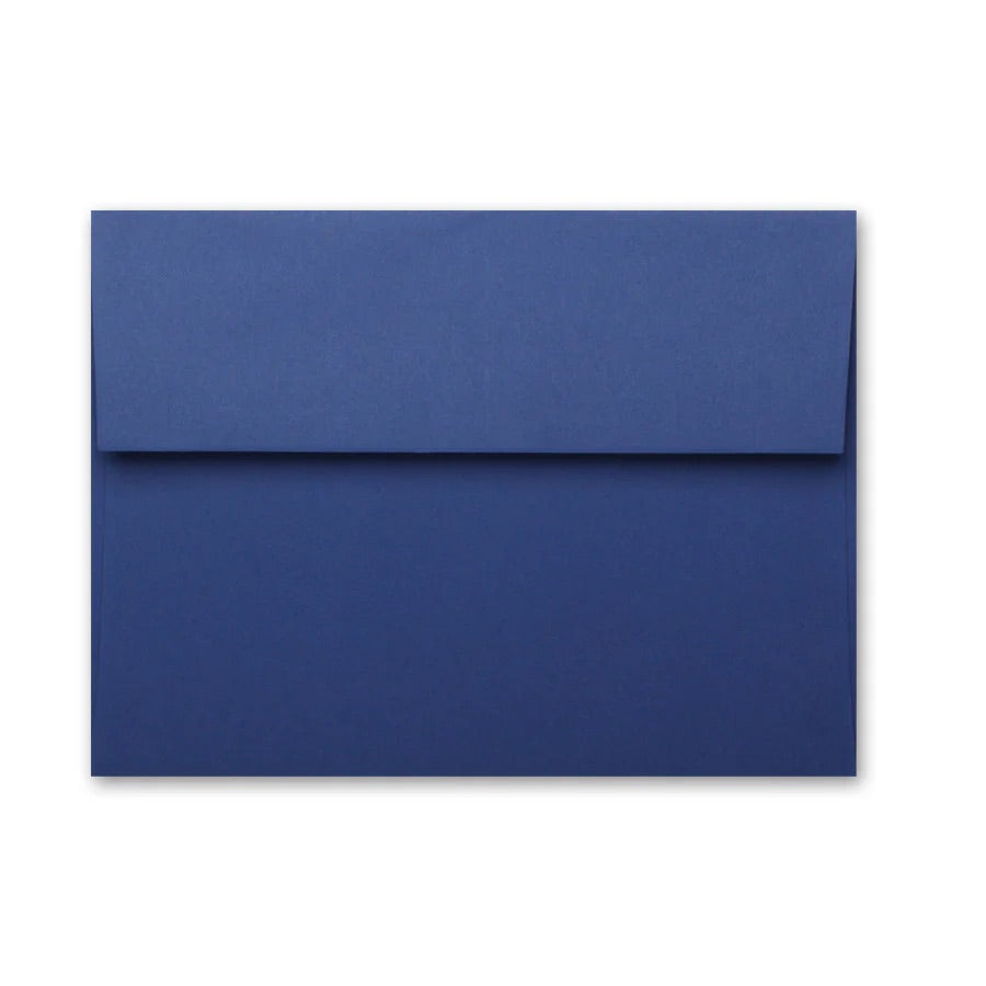 Sapphire | Premium Button & String Envelope + Blank White Card