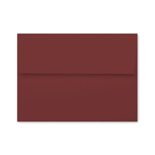 Scarlet | Premium Button & String Envelope + Blank White Card