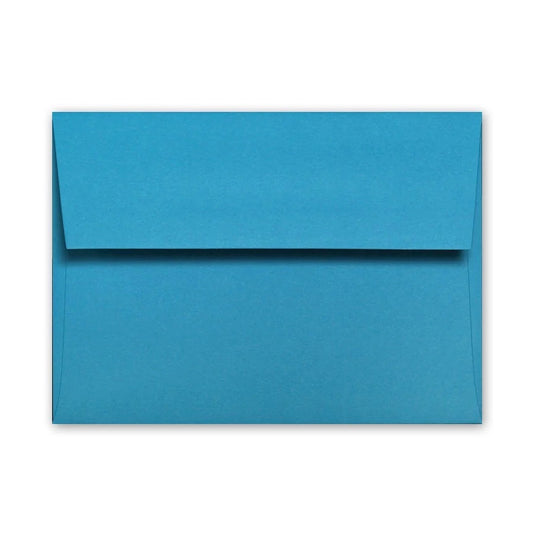 Tabriz Blue | Premium Button & String Envelope + Blank White Card