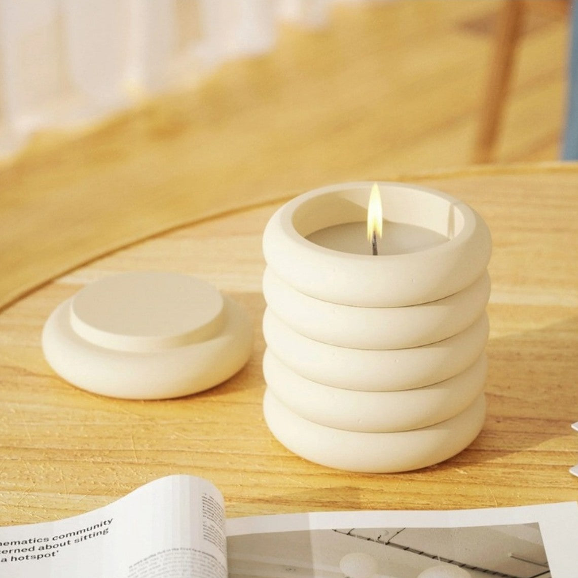 Hygges Exclusive Series sculptural candle