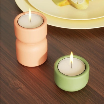 Hygges stacking tealight holder set of 2