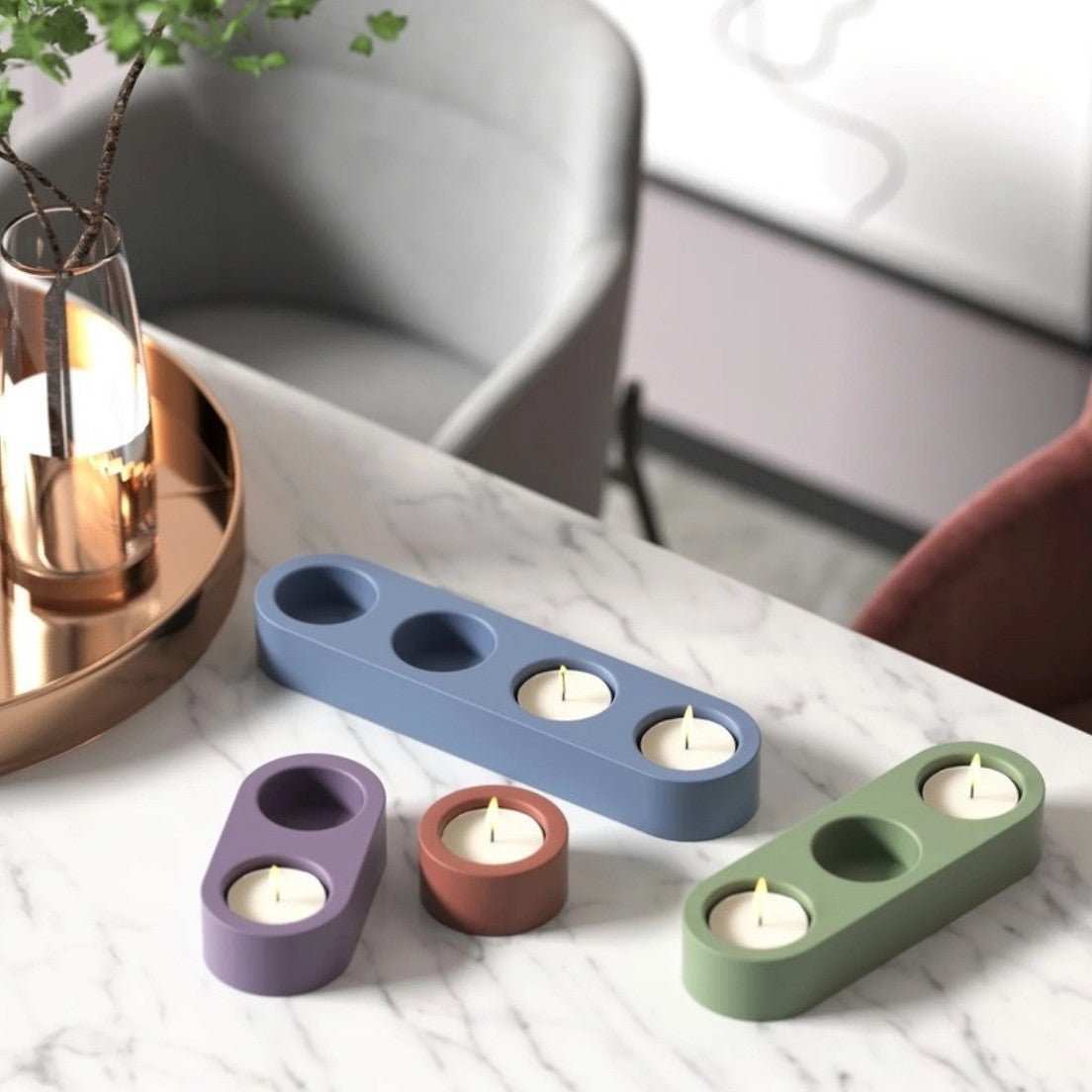 Hygges handmade tealight holder