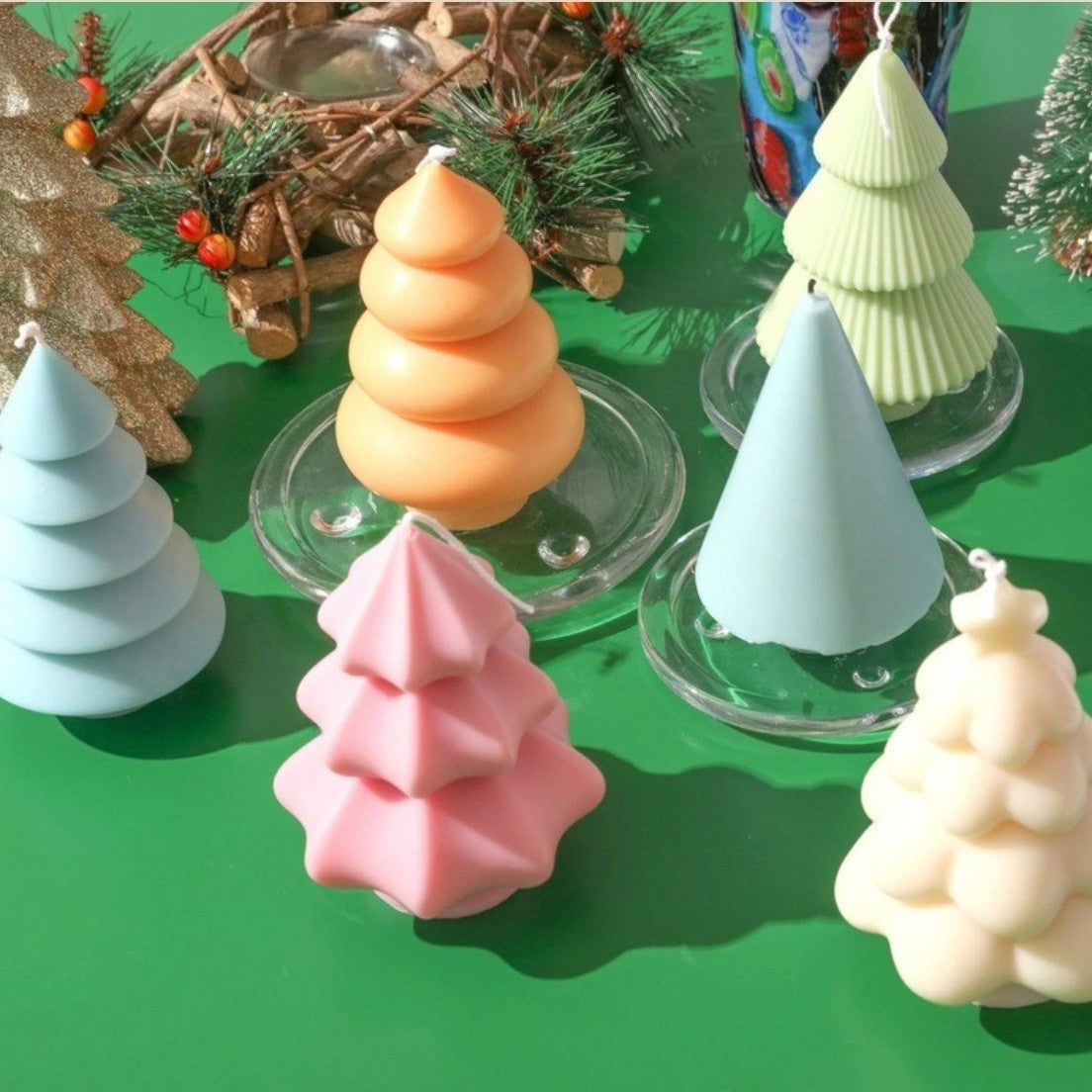 Hygges Christmas Tree Candle